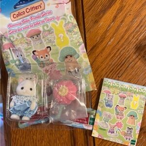 CALICO CRITTERS Blooming Baby Friends Series “Pine” NEW